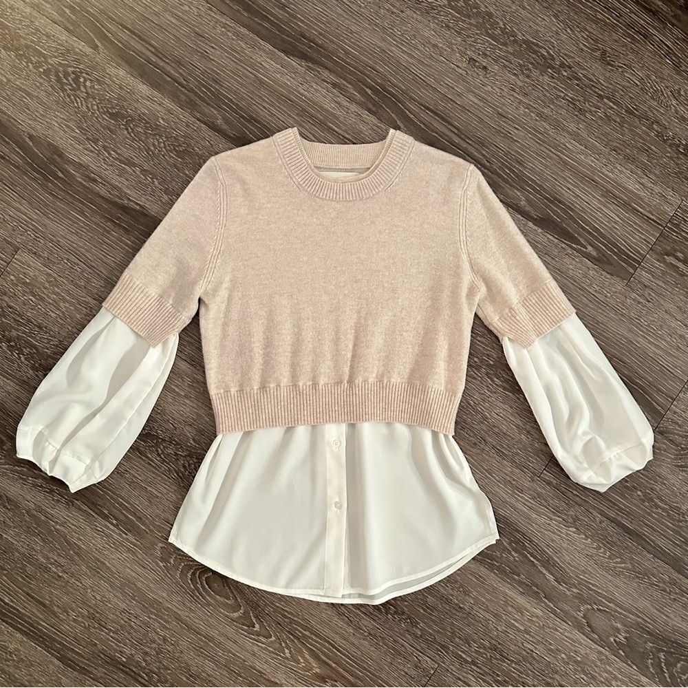 Brochu Walker Ebellalayered-Look Top